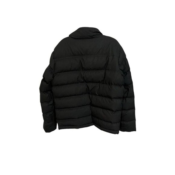 Alpine Design Men's Medium Black Coat NWT Plaid Inside Puffer Hoodless Jacket - Picture 7 of 10